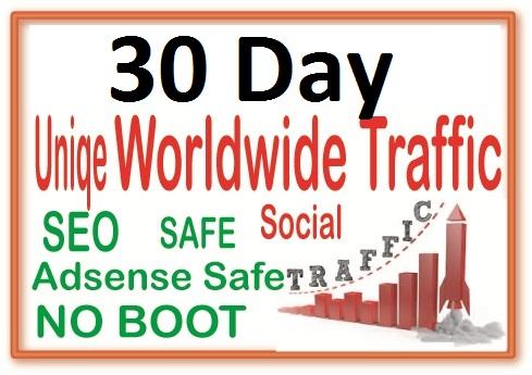 Do 30 Day Targeted Human Traffic from search engine a...