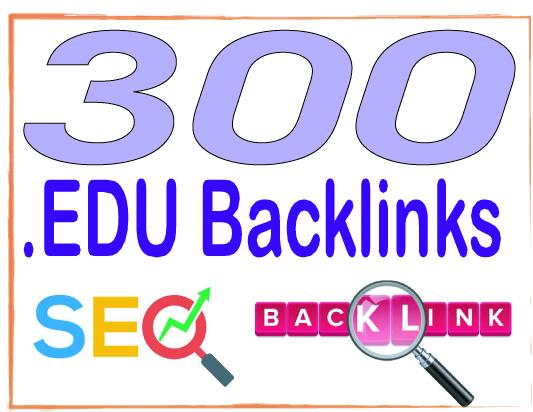 Do 300 edu High-Quality PREMIUM Backlinks To Improvem...
