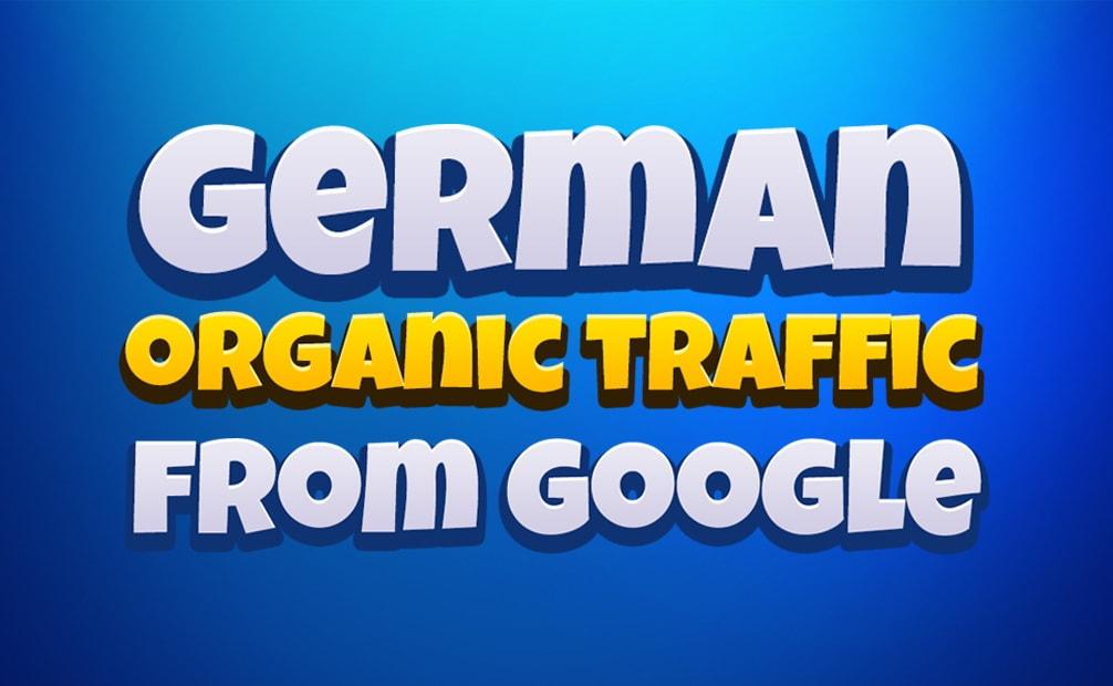 drive german organic traffic from google