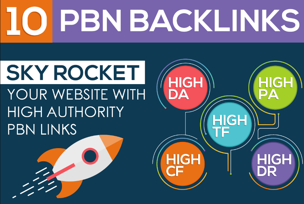I will do 10 powerful homepage dofollow pbn links