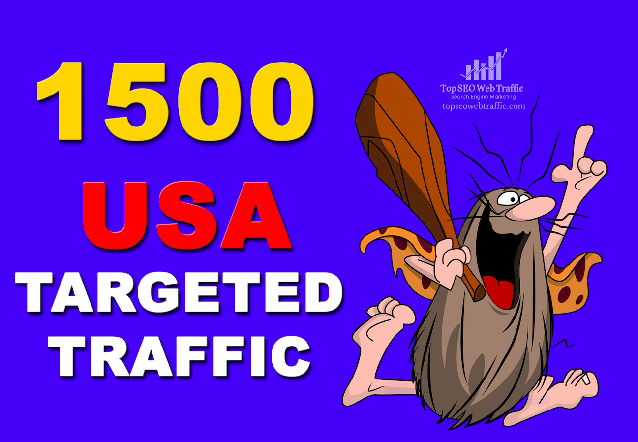 I WILL SEND 1,500 HIGHT QUALITY USA WEB TRAFFIC VISIT...