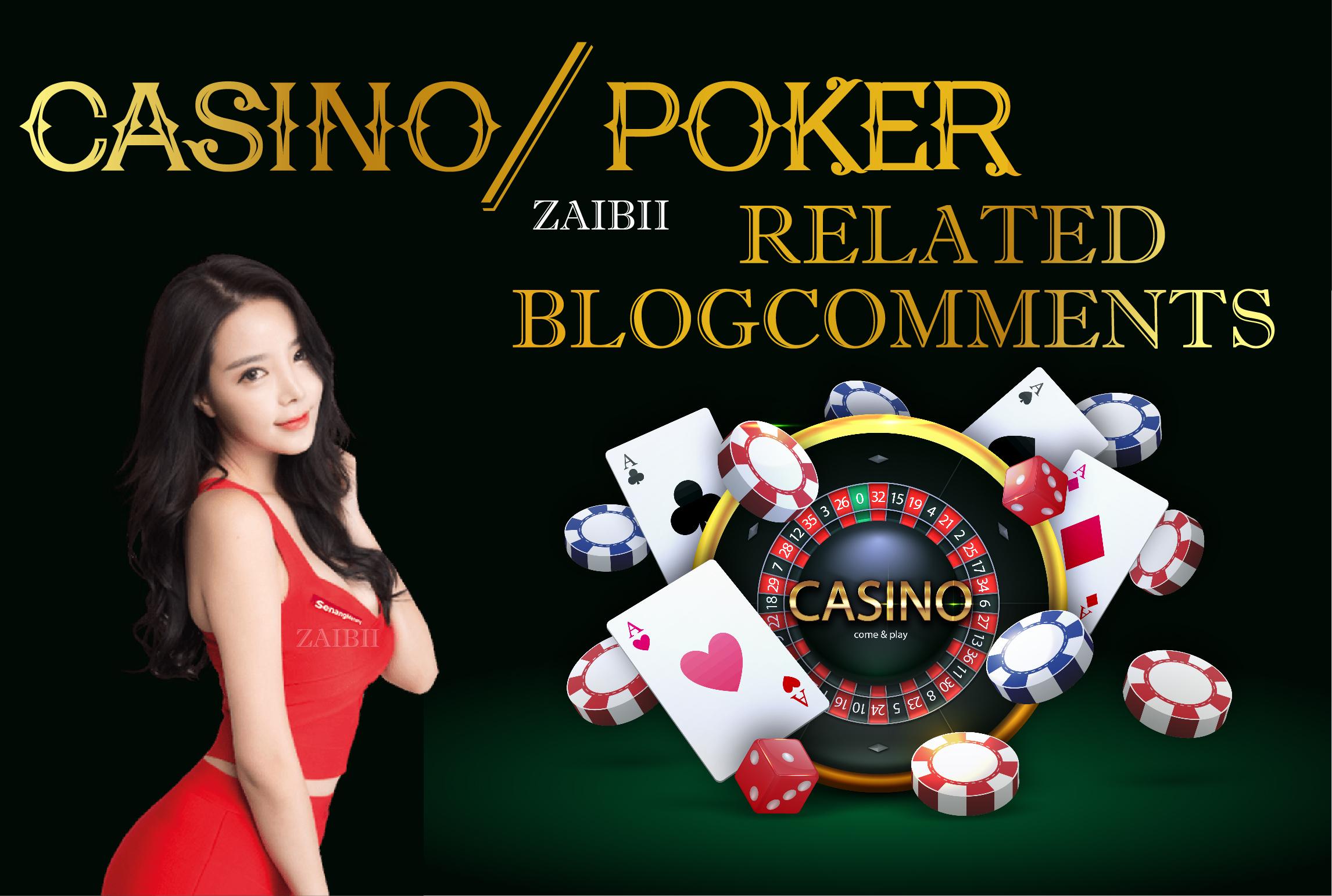Do Casino/Poker related 150 Do-Follow high DA PA Blog...