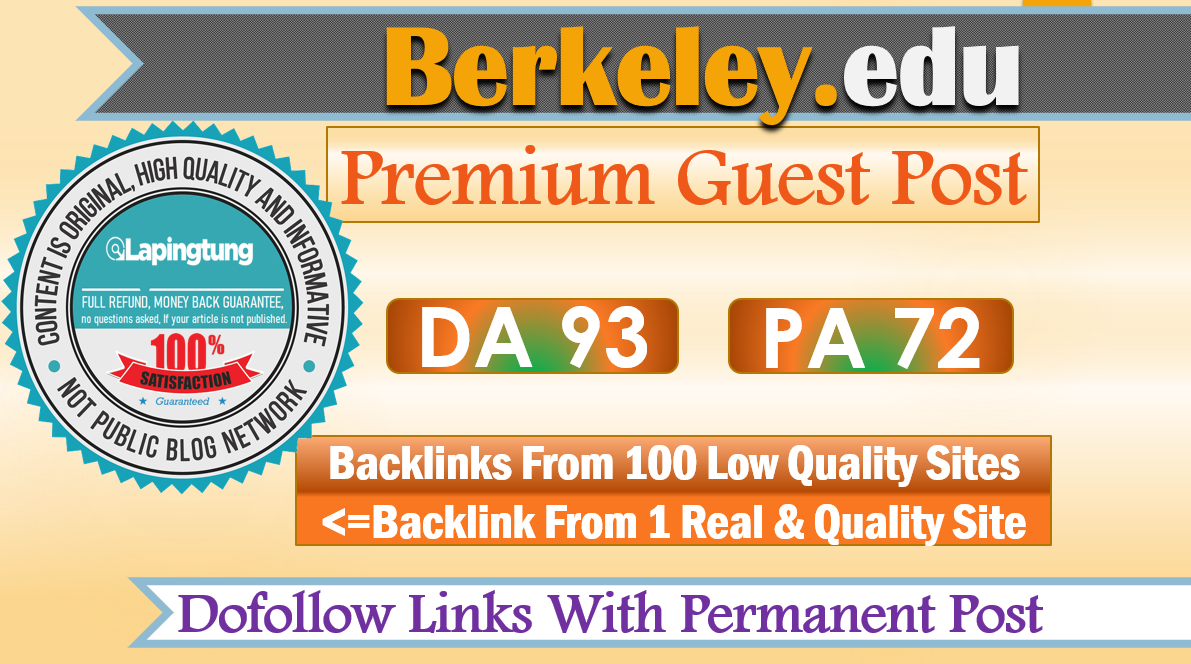 Publish Guest Post on UC Berkeley. Berkeley. edu - DA...