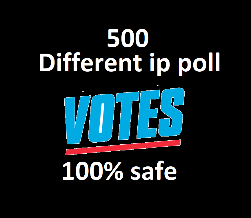 Forever 500 Different IP votes contest that must be o...