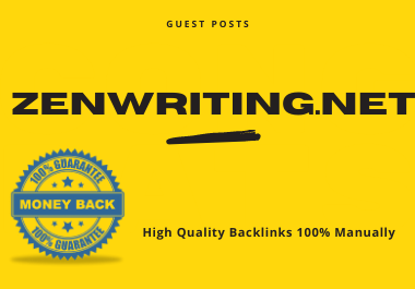 Publish Guest Post On Zenwriting. net DA 49 PA 56 Per...
