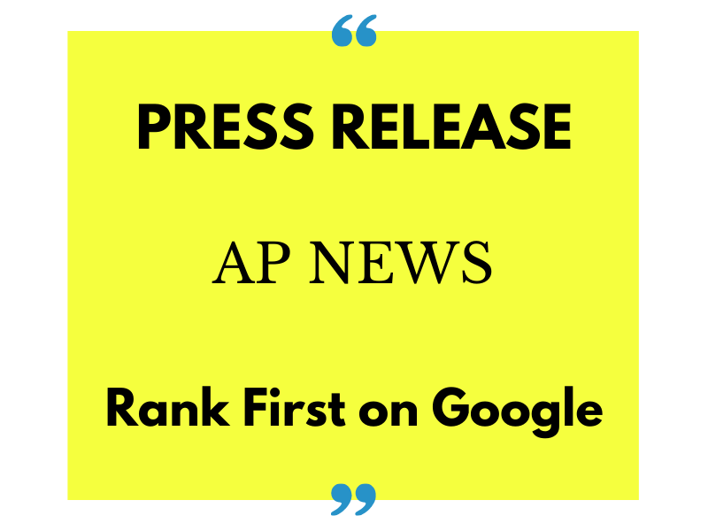 I will write and publish on AP News for press release
