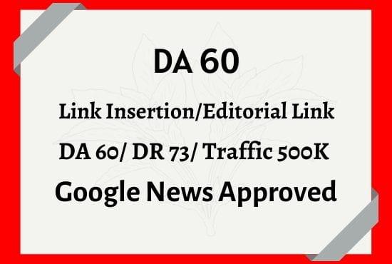 link insertion niche edit on google news site backlin...