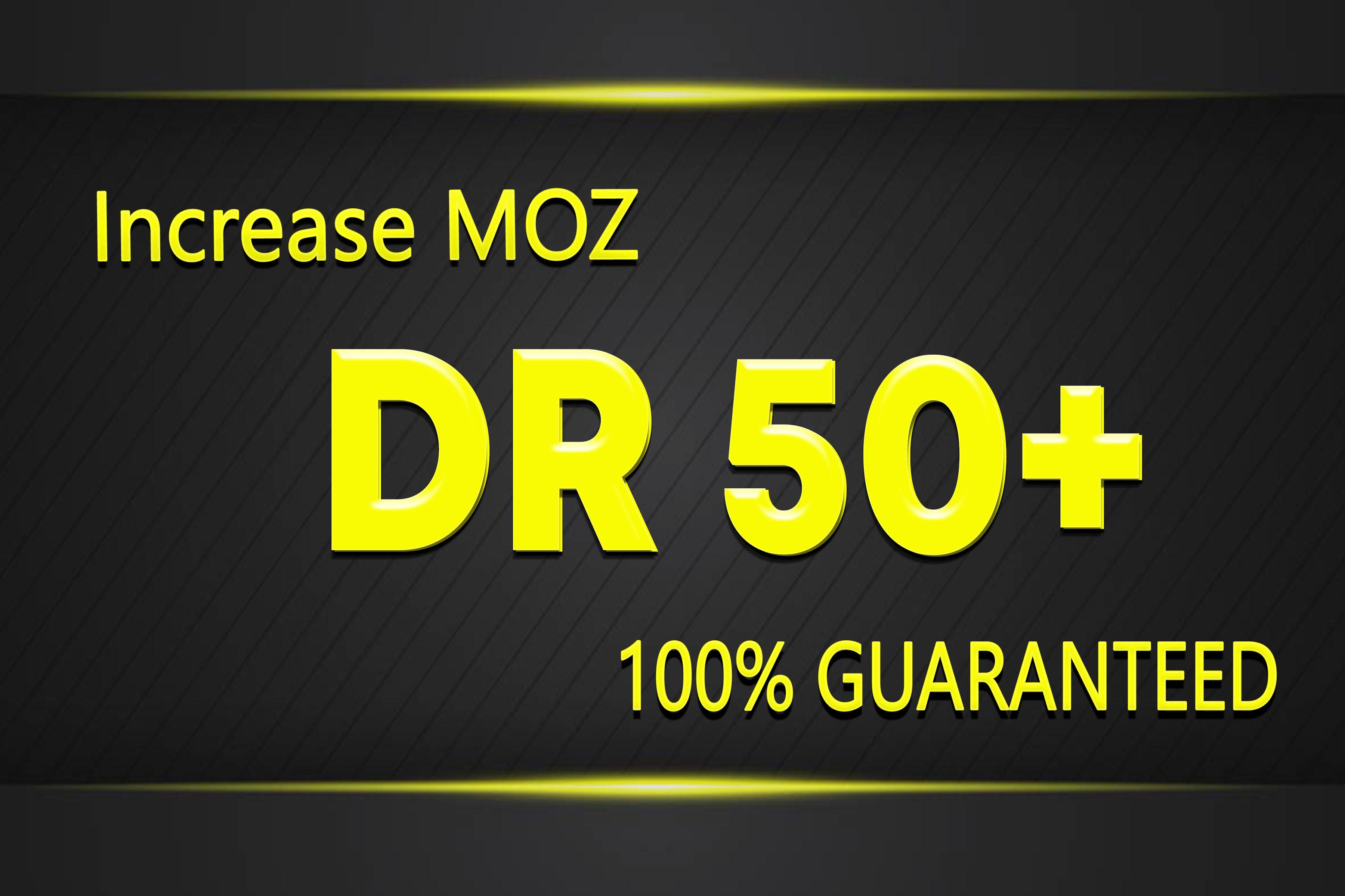 Increase Your Domain Rating Ahrefs DR To 50+ Guarante...