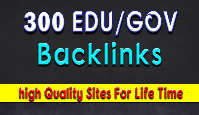 Limited offer 300 Edu Backlinks with high trust autho...