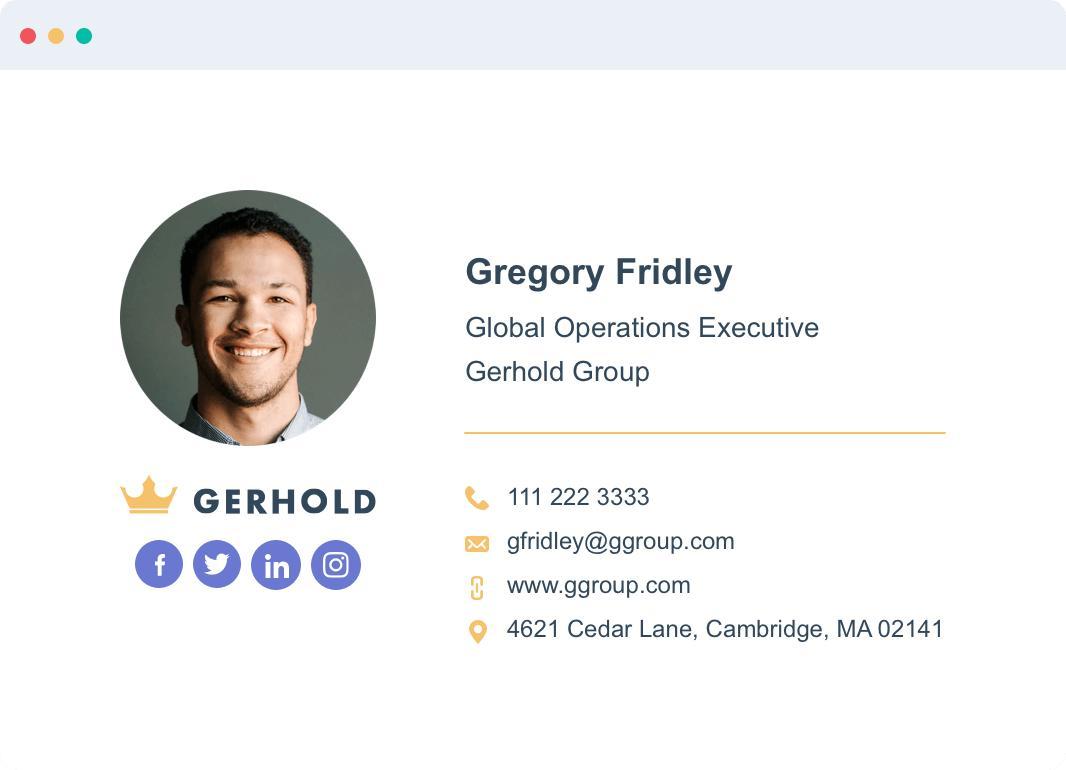 Design professional HTML Clickable email signature fo...
