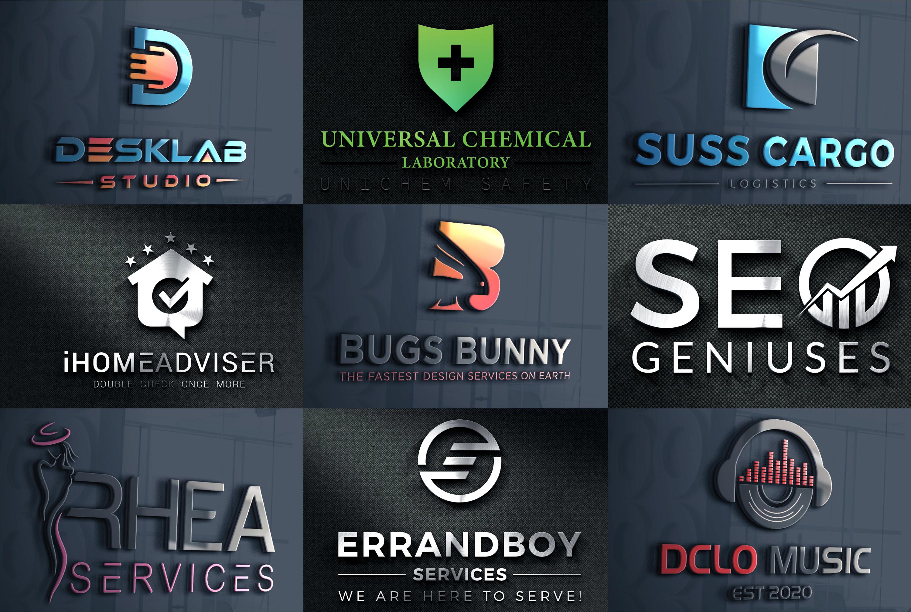 I will Design 2 creative and professional logo in 24 ...