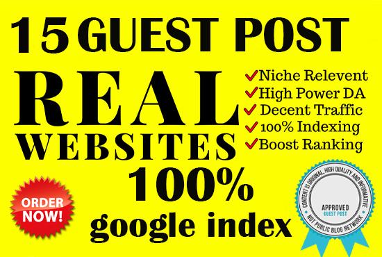I will give your website some good quality guest post...