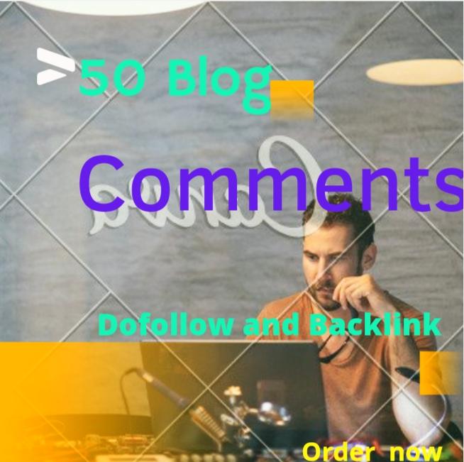 I will 50 unique domain seo service Blog Comment and ...