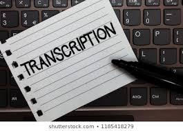 HIGH QUALITY LOW COST TRANSCIPTION. ENGLISH LANGUAGE ...