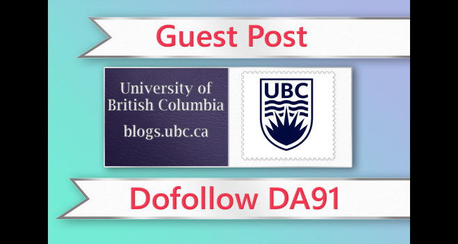 Guest post on UBC EDU - blogs. ubc. ca - DA91