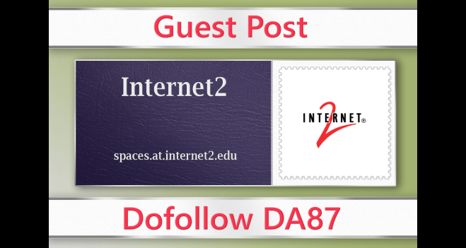 Guest post on Internet2 EDU - spaces. at. internet2. ...