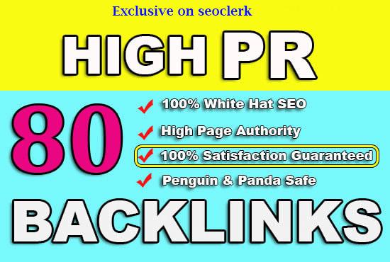 New Improved - I Will MANUALLY Do 80 UNIQUE PR10 SEO ...