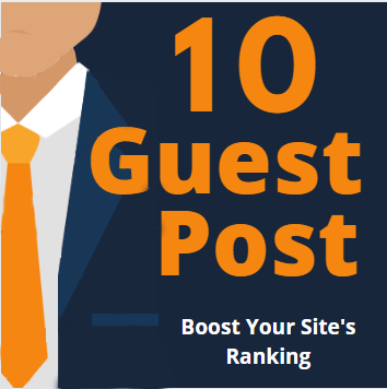 Do 10 Guest Post permanent high TF 80+ DA Sites