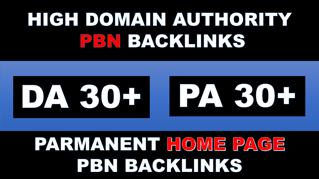 Build 15 PBN Backlinks With High TF CF DA PA Do-follo...