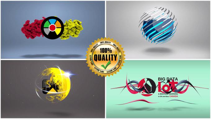 I will create splendid logo animation intro or youtub...