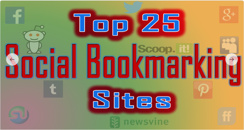 Create 25 Bookmarks in PR5 to PR9 social bookmarking ...