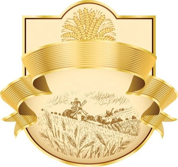 Eye catching logo and 3d product label