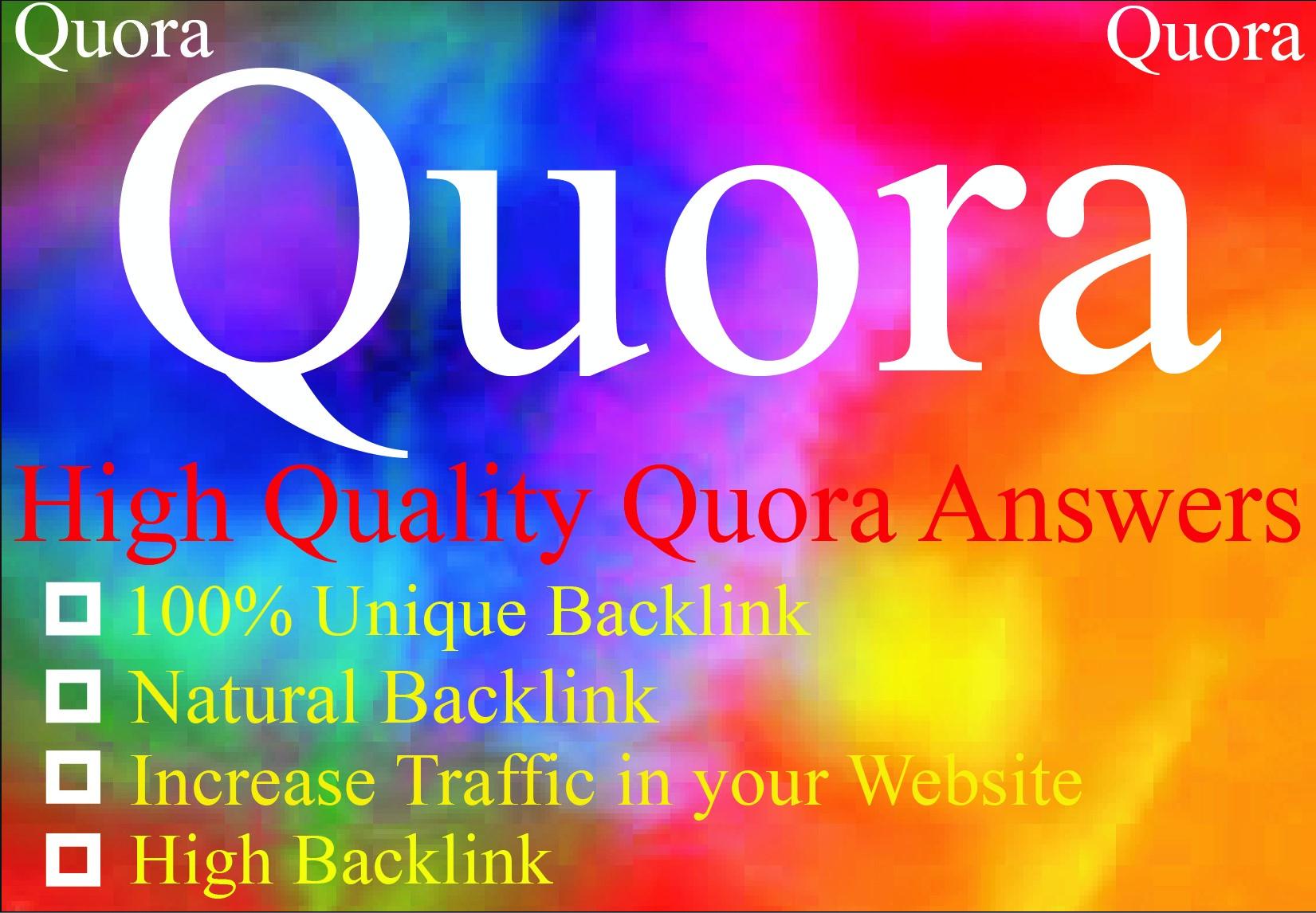 Promote your website in 10 Quora Answers
