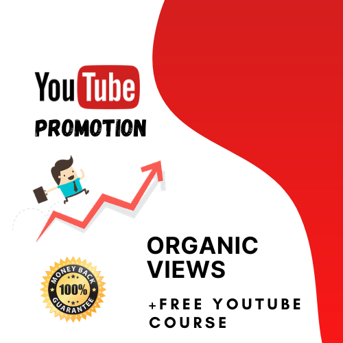 Organic Youtube Promotion With HQ Traffic Sources