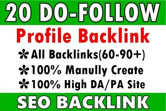 I Will Create 20 Social Media Profiles Seo backlinks ...