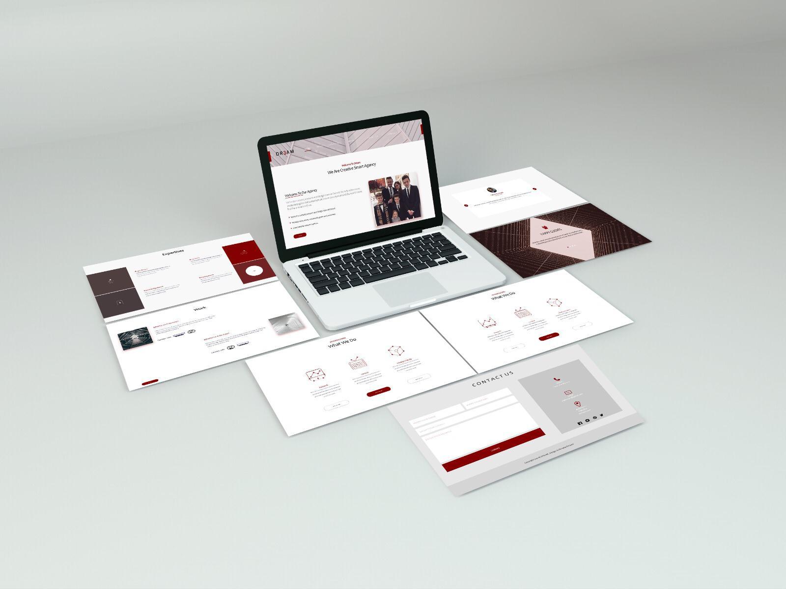 Landing Page - New Web Site - Agency