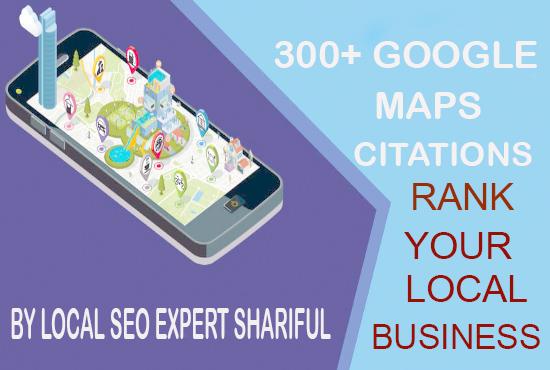 300 Google maps citations for ranking gmb and local s...