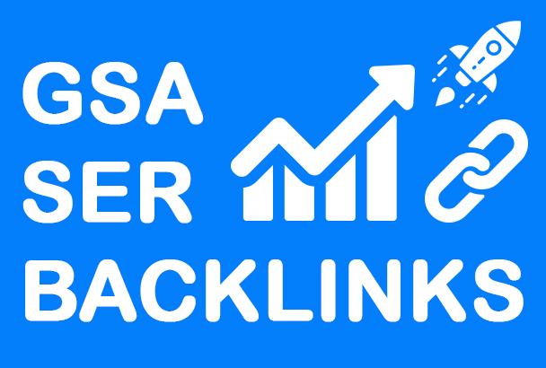 1 Million GSA SER High Quality Backlinks Ultimate SEO...