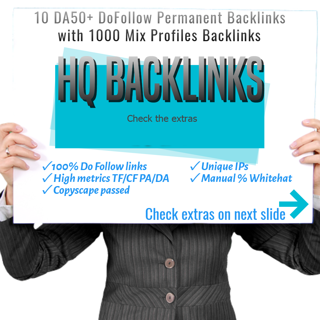 Get the attention of Google with 10 permanent DA50+ a...