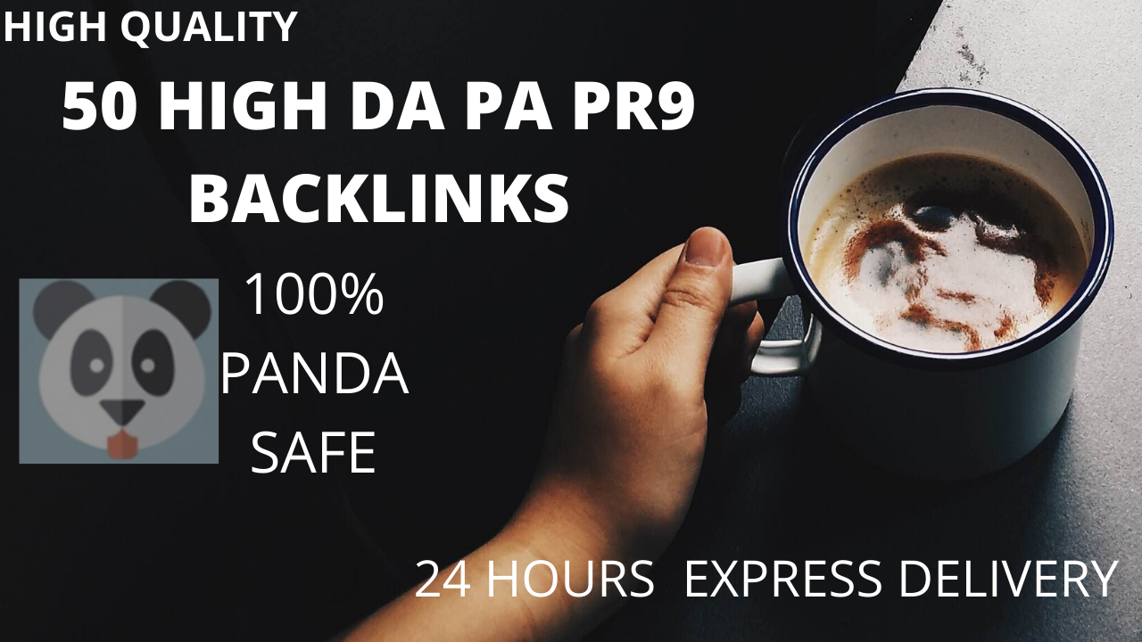 Do 50 High DA70+ SEO Backlink Service