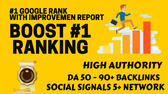 Boost your ranking 1 in Google and get deliver with p...
