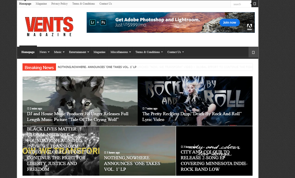 I will Write and Publish Article on ventsmegazin