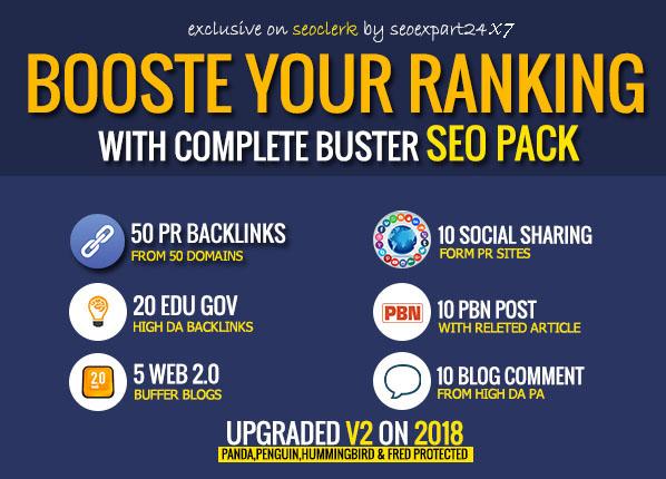 Boost Your Google Rank With Complete Booster SEO Pack...