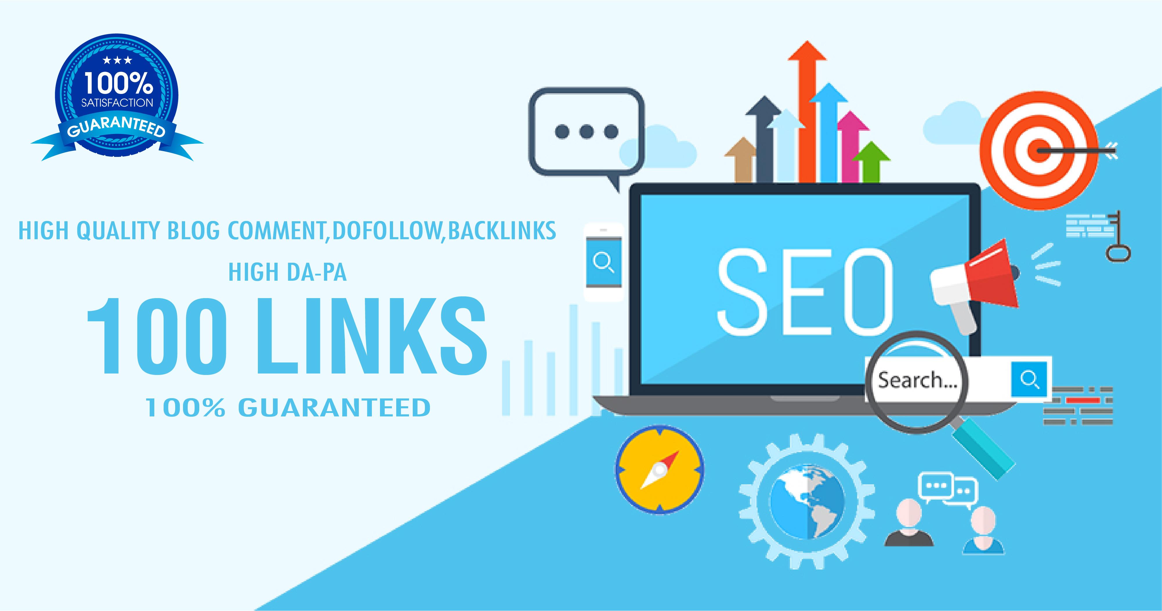 Do 100 Low Obl High Da Dofollow Backlinks for Blogcom...