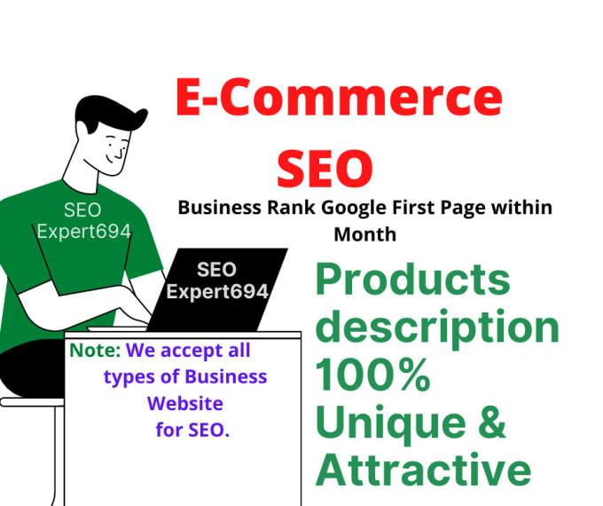 Write original and impressive SEO product Description