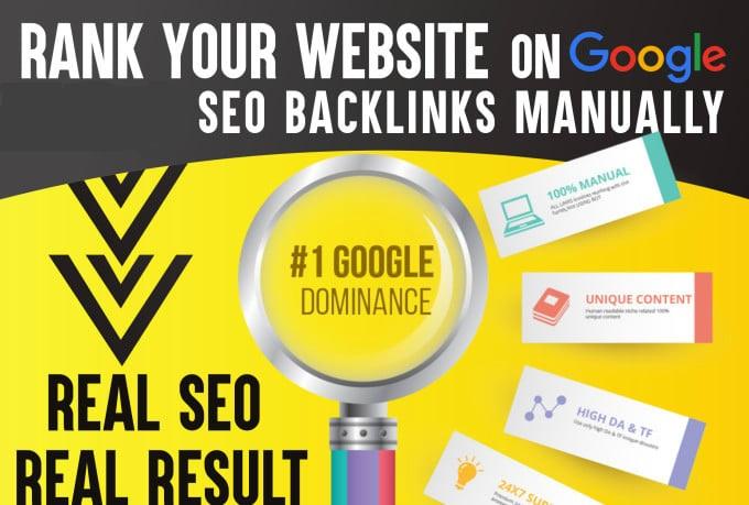 Help To Rank Your Website On TOP Google Rankings With...
