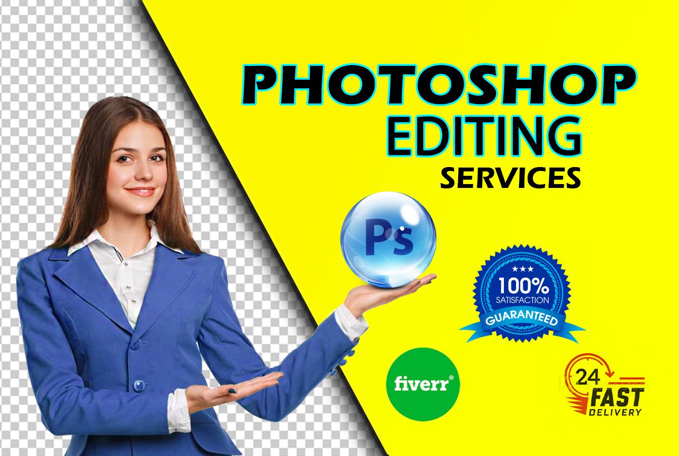 I will do professional Photoshop and Editing backgrou...