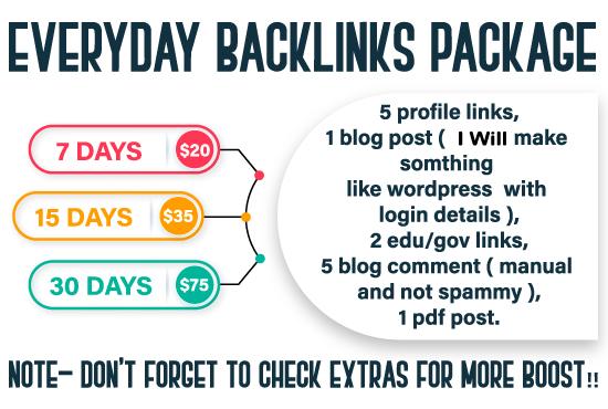 Website Ranking with HQ Manual SEO Backlinks