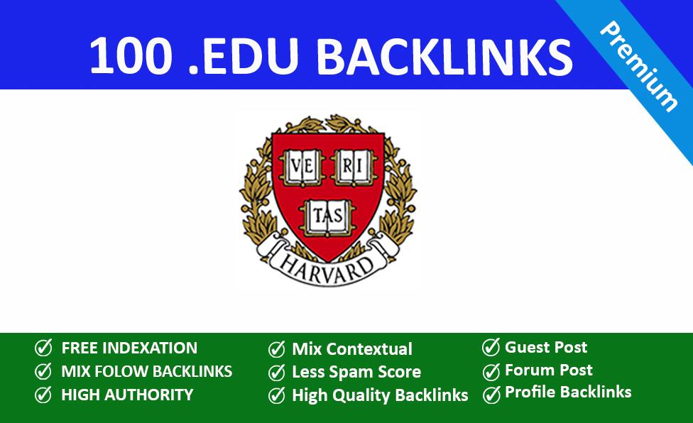 100 EDU Backlinks Manually Created From USA Universit...