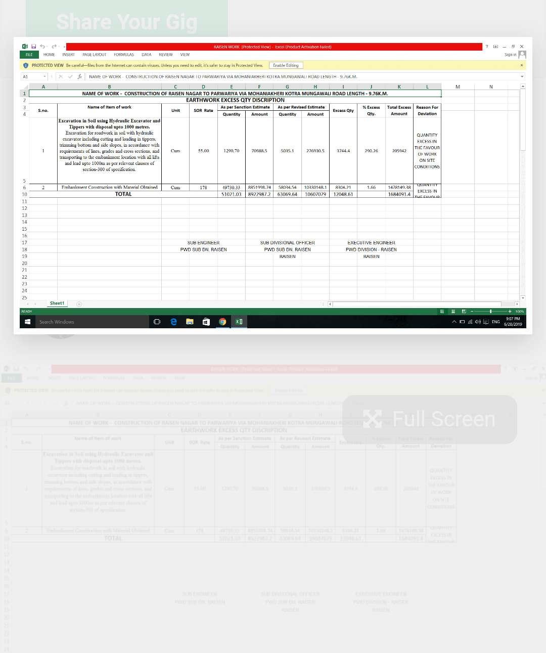 All type Excel data entry virtual assistant