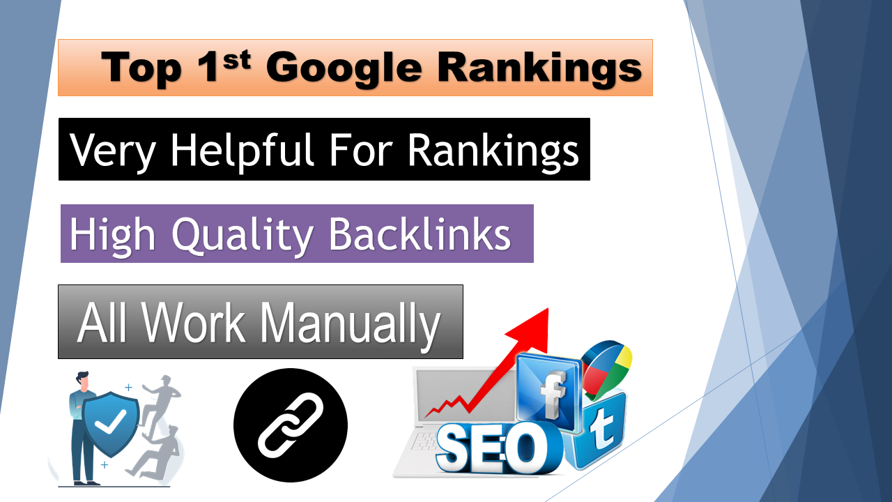 Top 1st Google Rankings With My High Quality SEO serv...