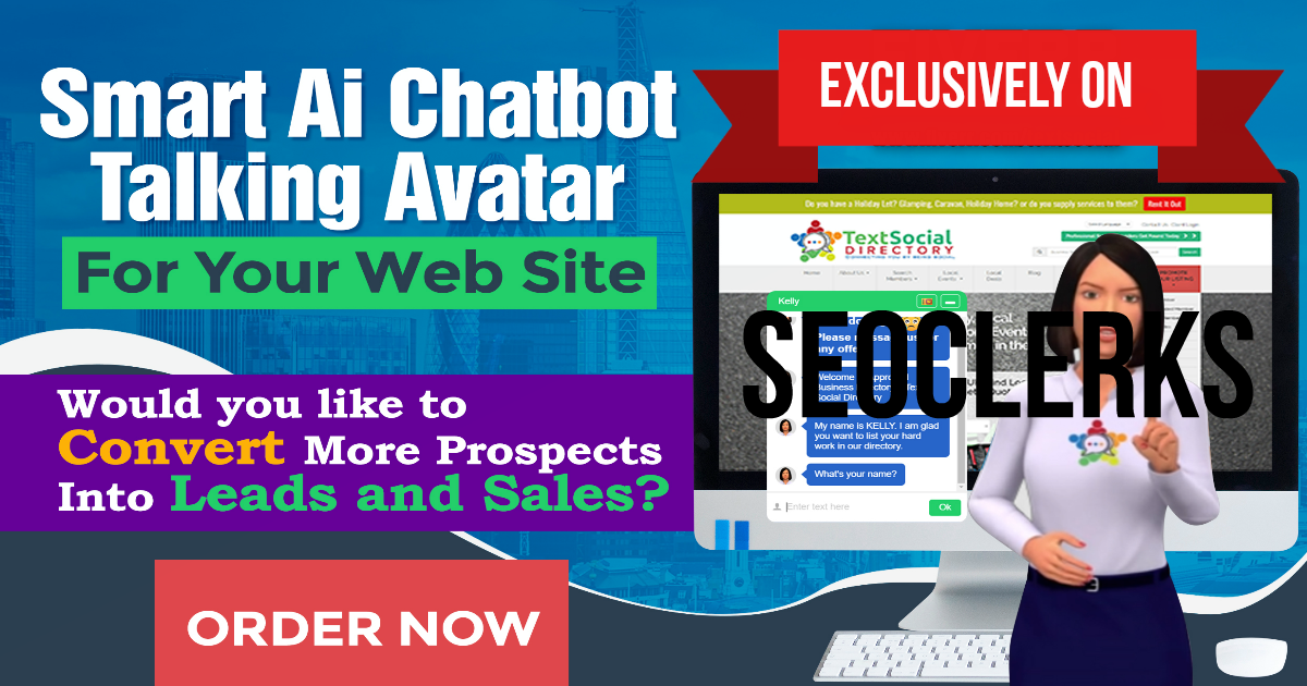 Smart Ai Chatbot or 3d Avatar Bot For Your Web Site A...