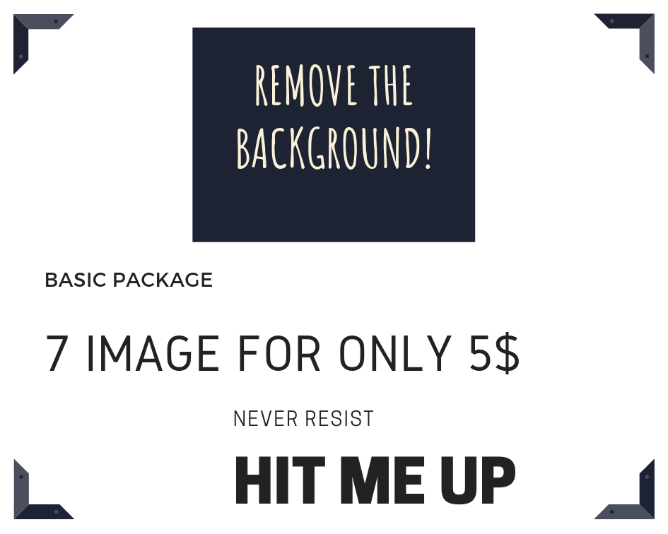 Killing your image backgrounds