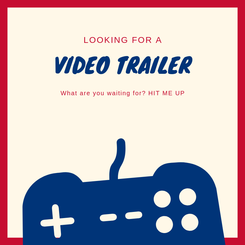 Creating an advertising video, teaser, game highlig...