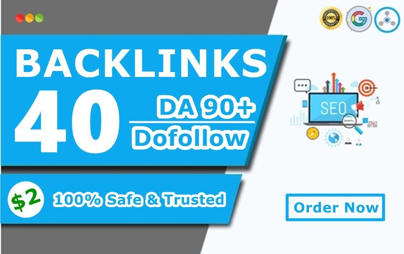 40 Dofollow backlinks with DA 90+ for Google Ranking ...
