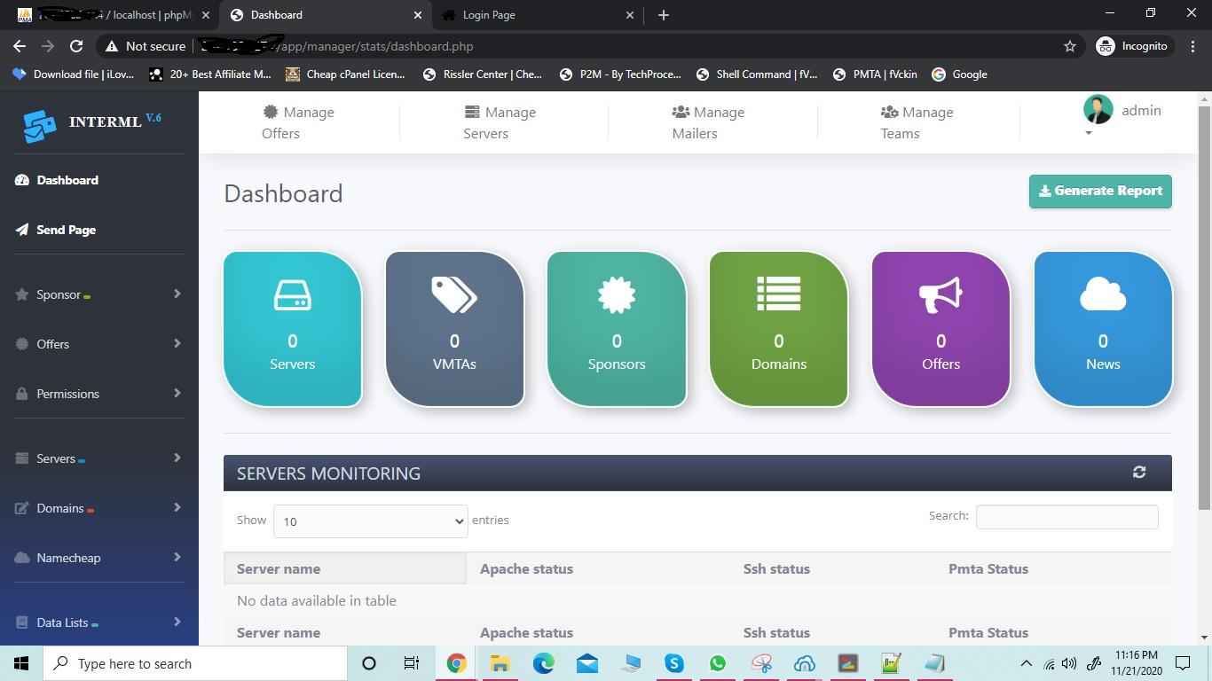 I will install interml v6 bulk email marketing applic...